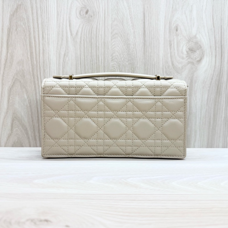 DIOR淡米色羊皮My Dior迷你鏈包S0980ONMJ-2