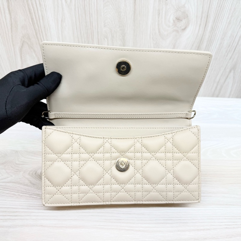 DIOR淡米色羊皮My Dior迷你鏈包S0980ONMJ-15