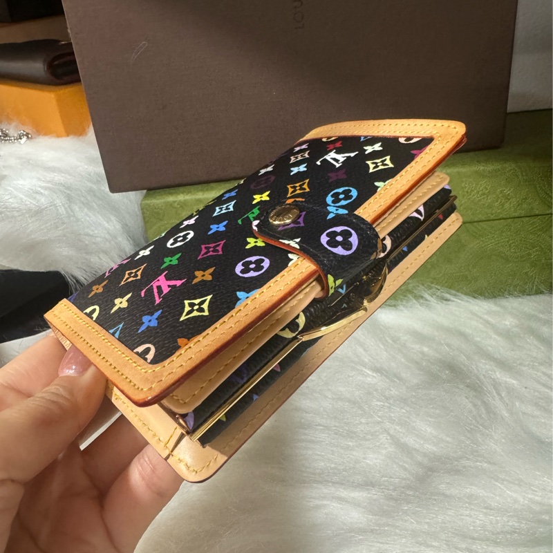 Lv 黑三彩 中夾 絕版款-5