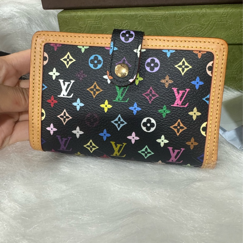 Lv 黑三彩 中夾 絕版款-9