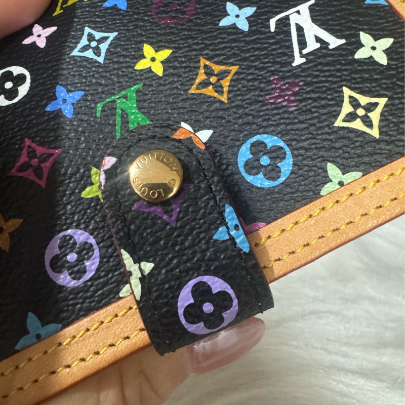 Lv 黑三彩 中夾 絕版款-16