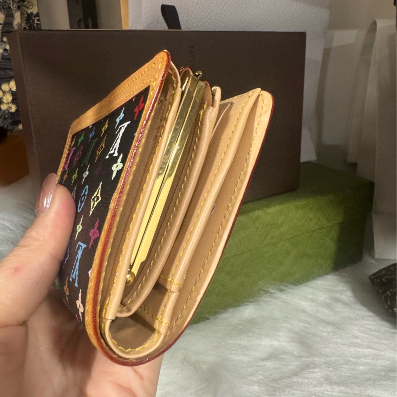 Lv 黑三彩 中夾 絕版款-19