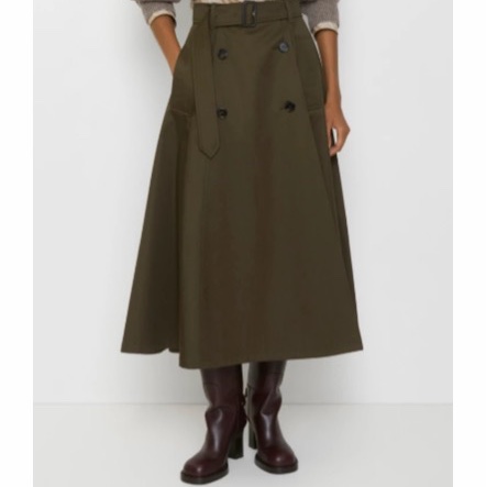 Burberry 女士 華達呢風衣中長裙IT-8 IT-10 UK-2 UK-4 UK-6 UK-8 UK-10 UK-12碼-5