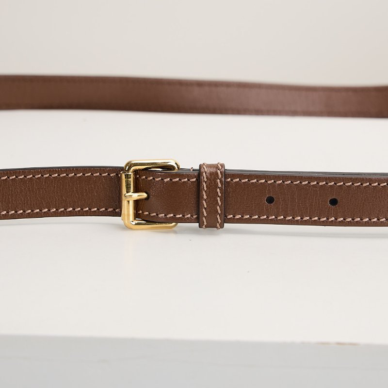 二手Gucci retro馬鞍郵差包/棕色-13