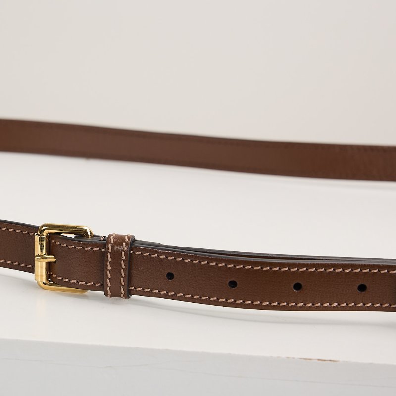 二手Gucci retro馬鞍郵差包/棕色-17