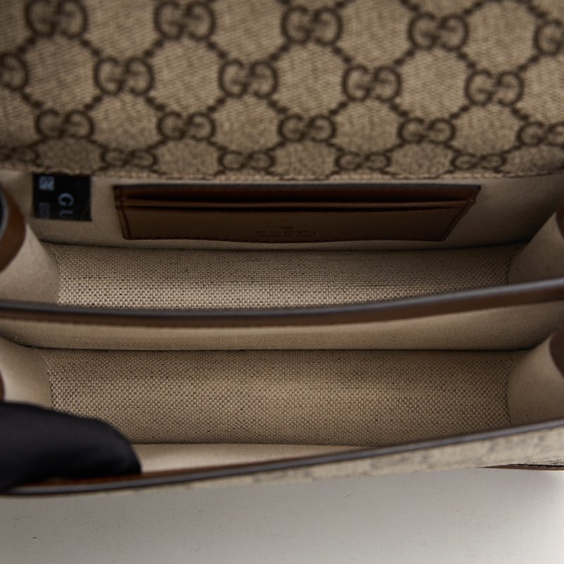 二手Gucci retro馬鞍郵差包/棕色-21