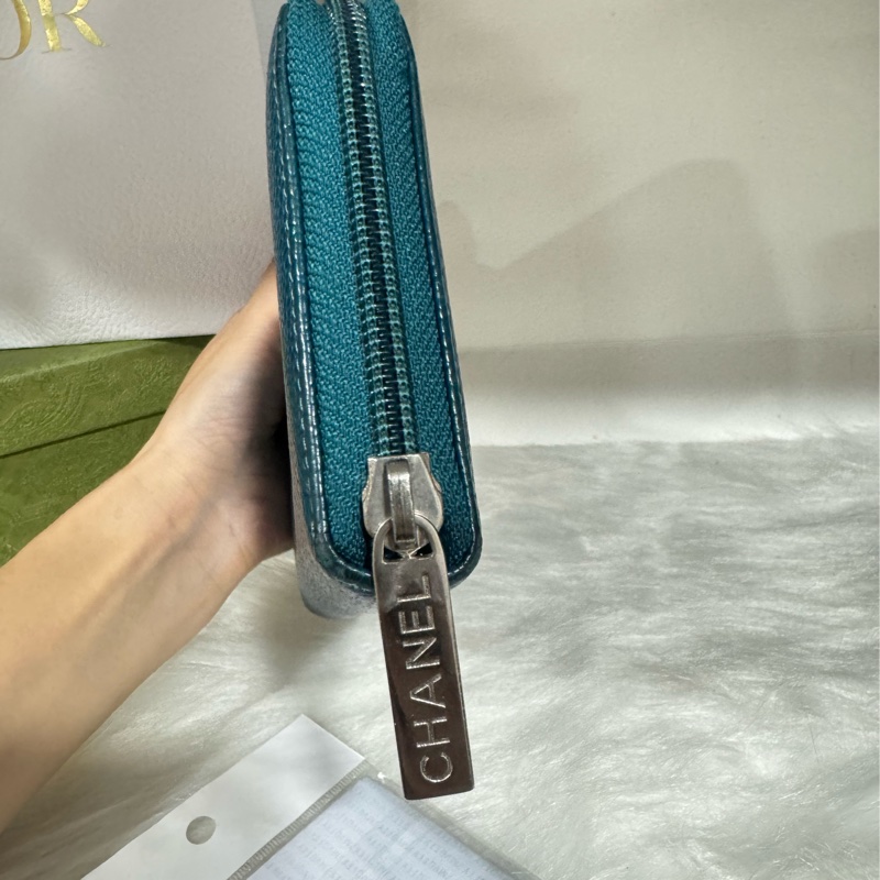 Chanel 荔枝拉鍊長夾-2