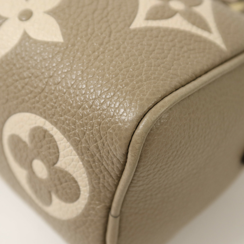 LOUIS VUITTON Monogram Empreinte Nano Speedy手挽肩背兩用袋-11