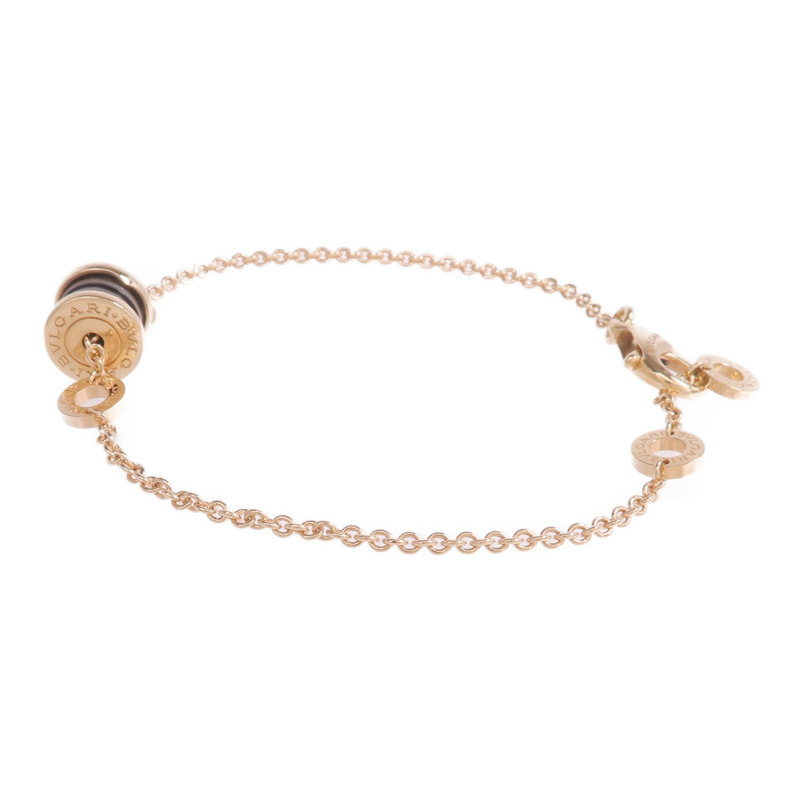 BVLGARI 18K玫瑰金/陶瓷B.zero 1 Bracelet手鏈-1