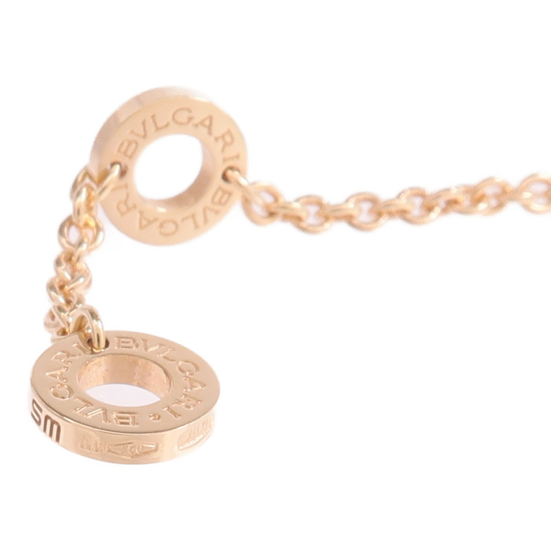 BVLGARI 18K玫瑰金/陶瓷B.zero 1 Bracelet手鏈-6