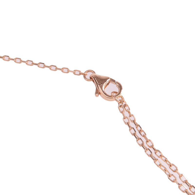 CARTIER 18K玫瑰金Juste Un Clou Diamond Necklace鑽石項鍊-4