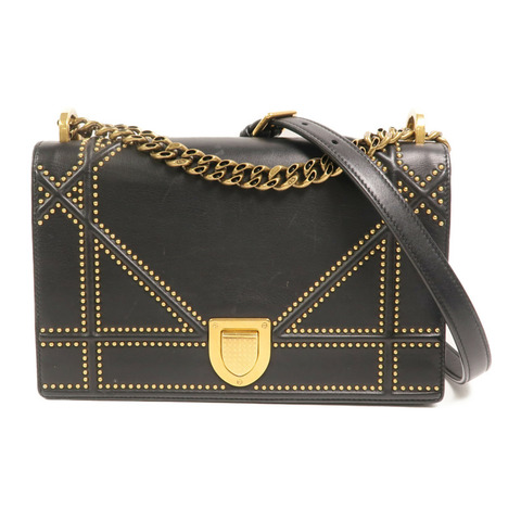 Dior 牛皮皮革Diorama鏈帶肩背袋