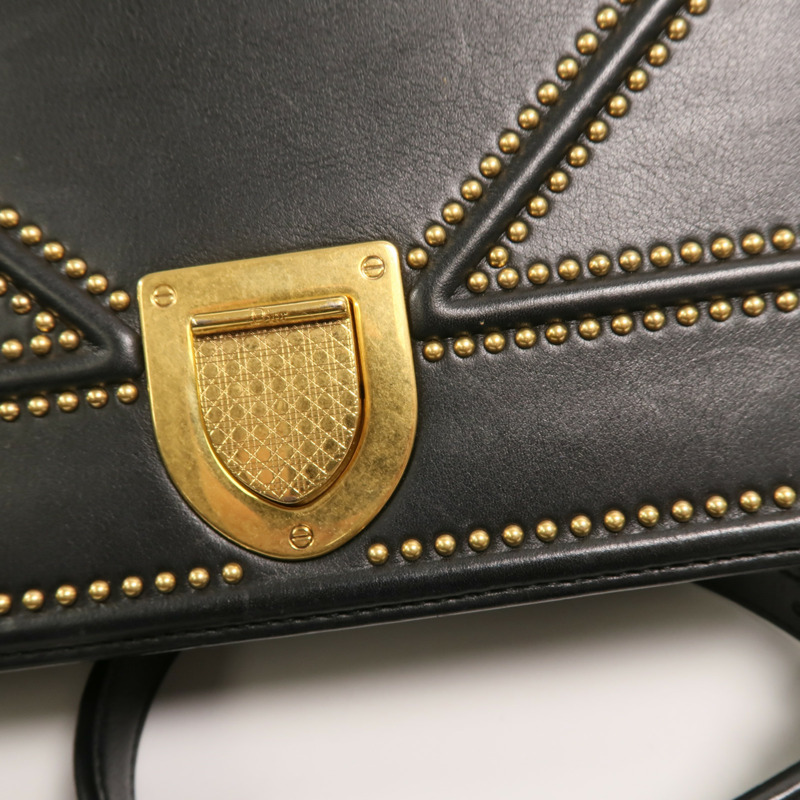 Dior 牛皮皮革Diorama鏈帶肩背袋-9