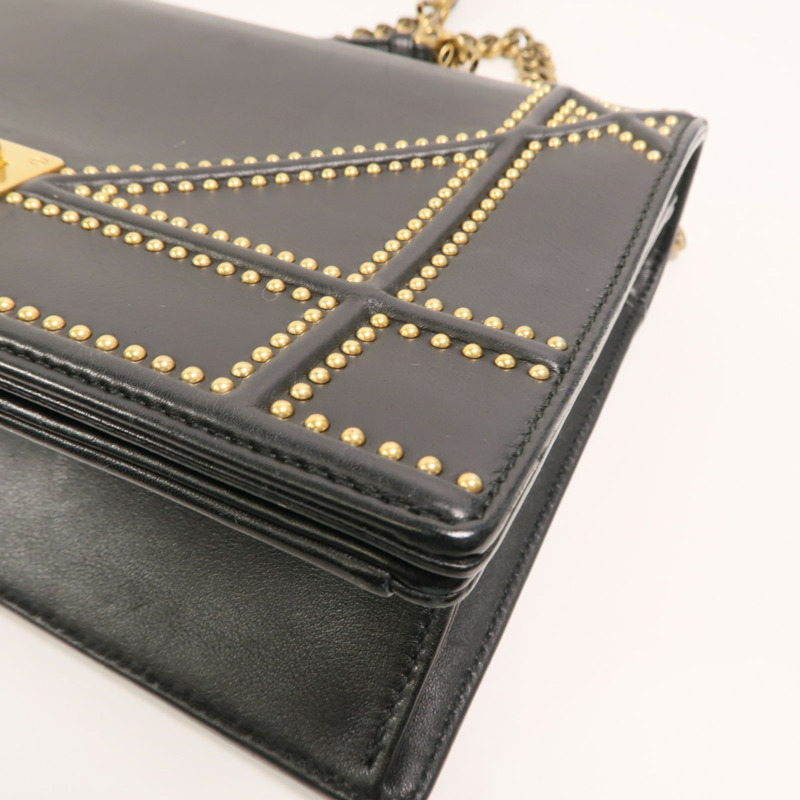 Dior 牛皮皮革Diorama鏈帶肩背袋-12