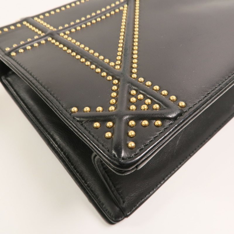 Dior 牛皮皮革Diorama鏈帶肩背袋-15