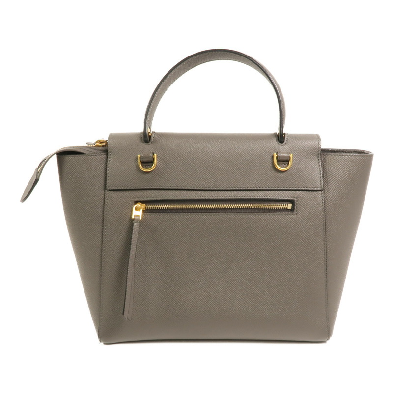 CELINE 牛皮皮革Micro Belt Bag手挽肩背兩用袋-1