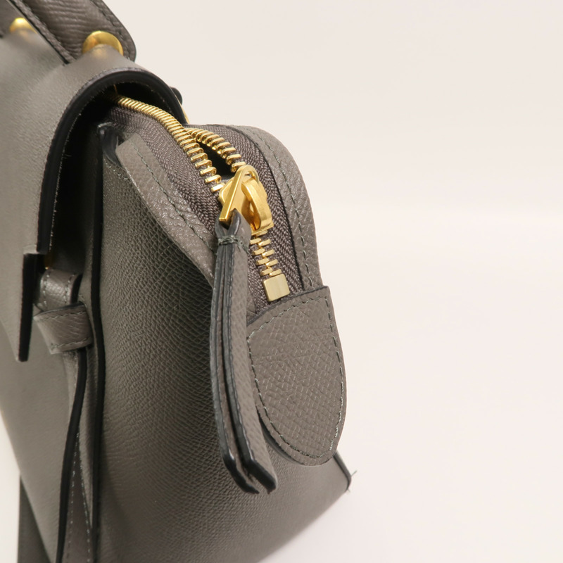 CELINE 牛皮皮革Micro Belt Bag手挽肩背兩用袋-14