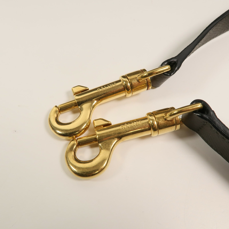 CELINE 牛皮皮革Micro Belt Bag手挽肩背兩用袋-15