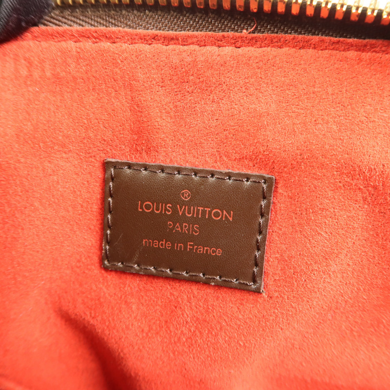 LOUIS VUITTON Damier Trevi金扣手挽肩背兩用袋-5