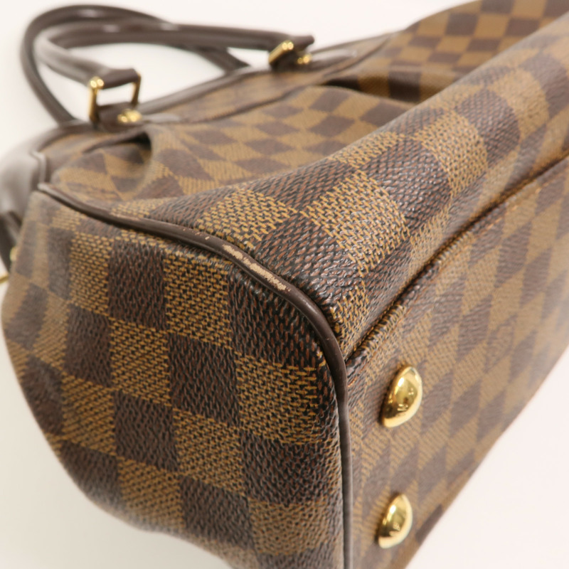 LOUIS VUITTON Damier Trevi金扣手挽肩背兩用袋-10