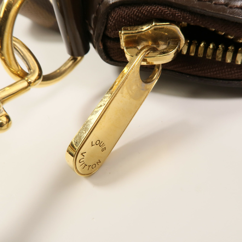 LOUIS VUITTON Damier Trevi金扣手挽肩背兩用袋-14