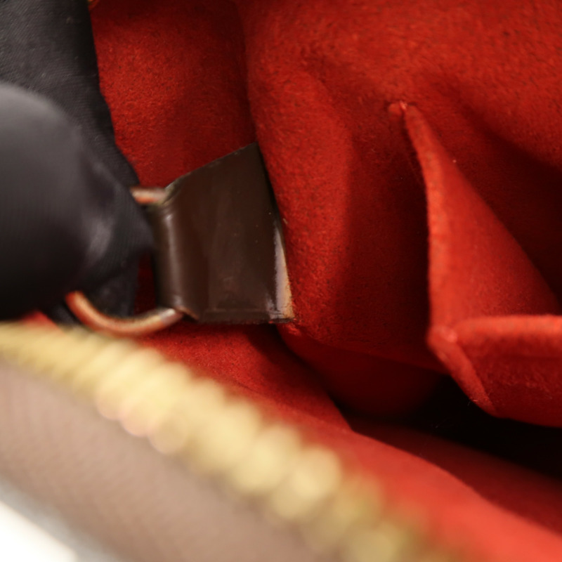 LOUIS VUITTON Damier Trevi金扣手挽肩背兩用袋-15