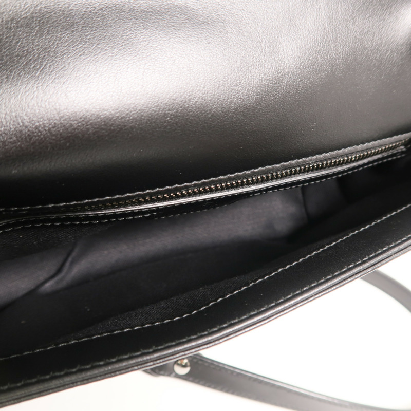 GUCCI 牛皮皮革GG Marmont Shoulder Bag鏈帶肩背袋-4