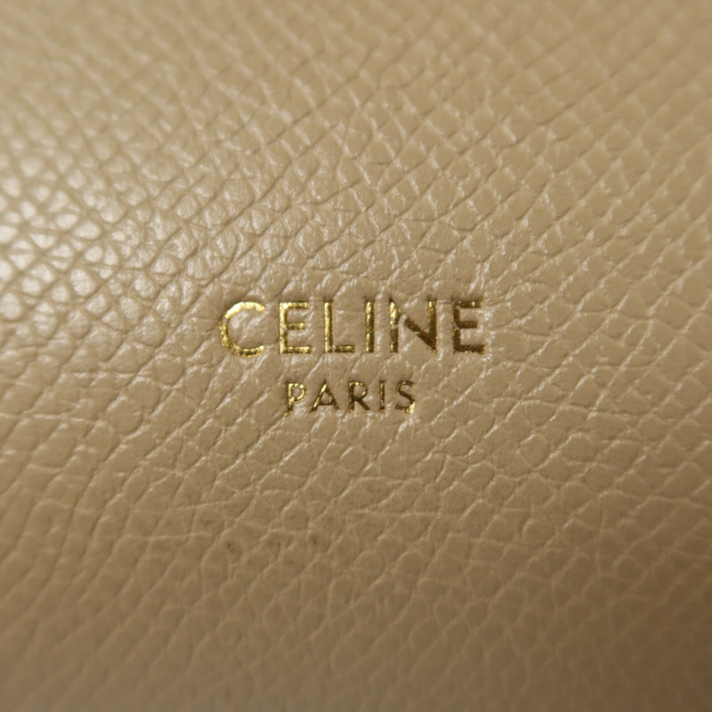 CELINE 牛皮皮革Micro Belt Bag手挽肩背兩用袋-6