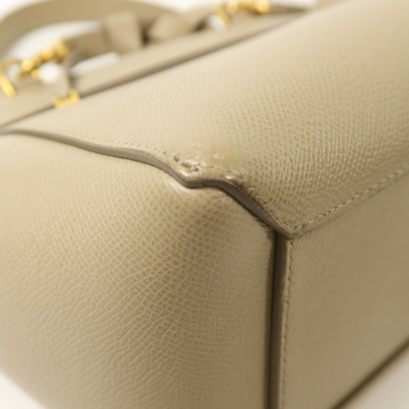 CELINE 牛皮皮革Micro Belt Bag手挽肩背兩用袋-14