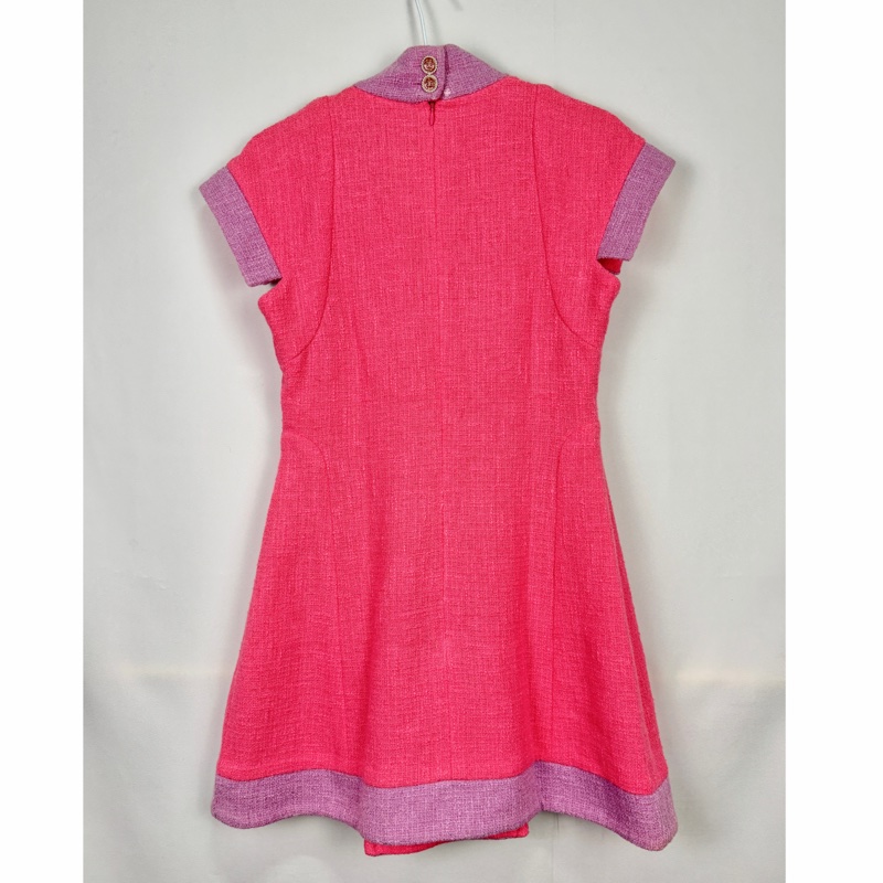 莉亞精品♡ Chanel粉色針織短裙#40 #二手-1