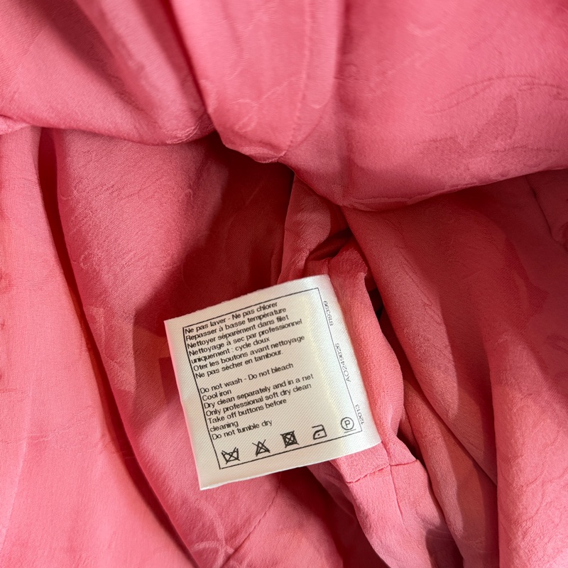 莉亞精品♡ Chanel粉色針織短裙#40 #二手-5