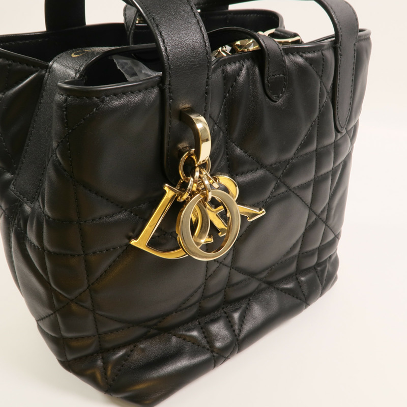 Dior 牛皮皮革Toujours Vertical Small手挽肩背兩用袋-9