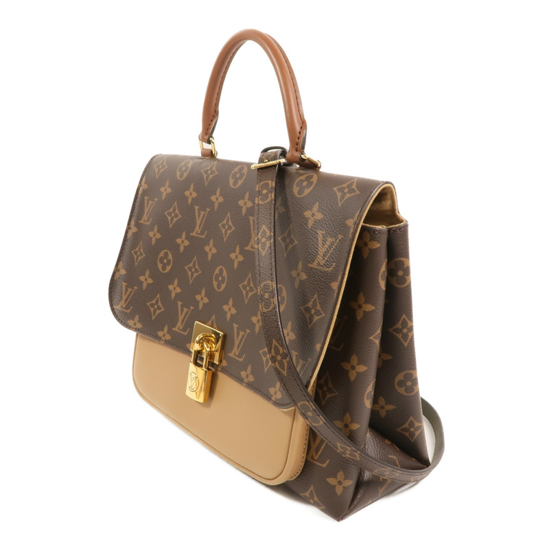 LOUIS VUITTON Monogram Marignan金扣手挽肩背兩用袋-2