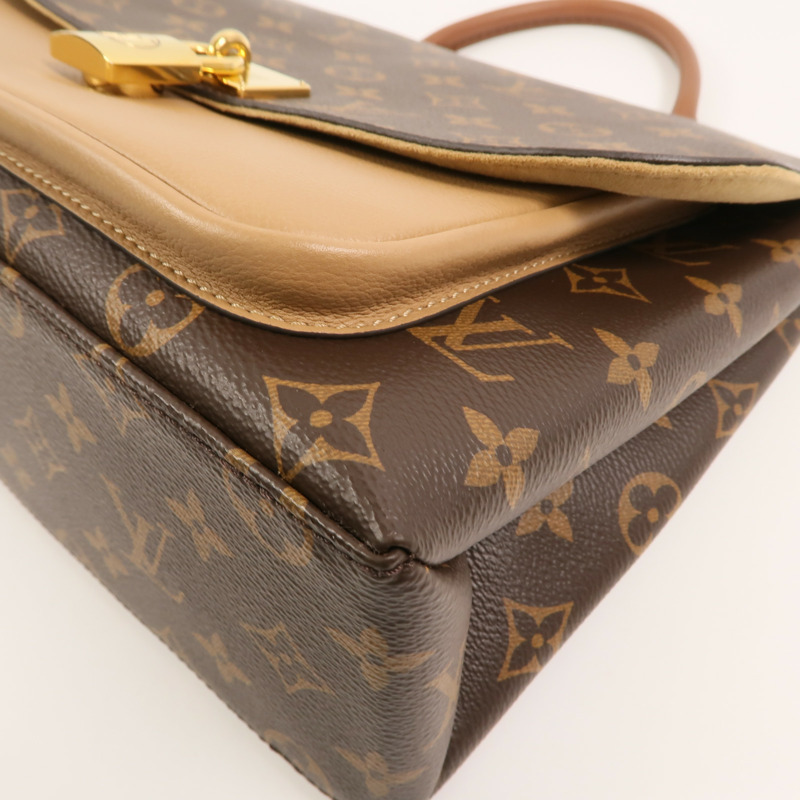 LOUIS VUITTON Monogram Marignan金扣手挽肩背兩用袋-10