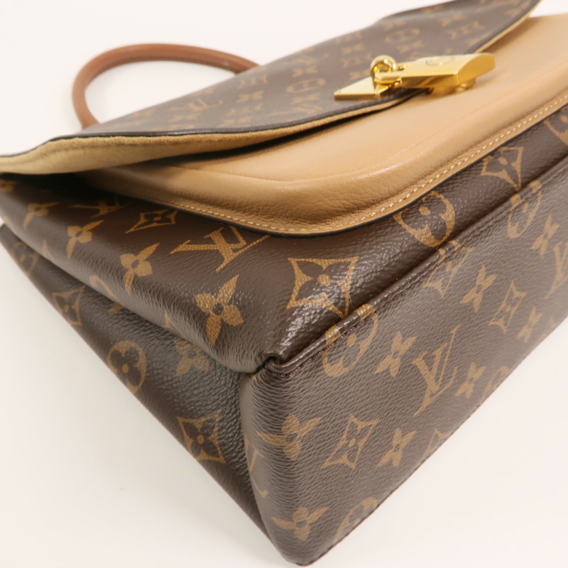 LOUIS VUITTON Monogram Marignan金扣手挽肩背兩用袋-11
