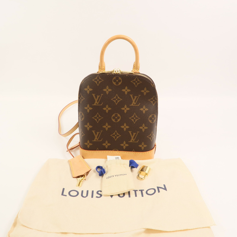 LOUIS VUITTON Monogram Alma Backpack背包-8