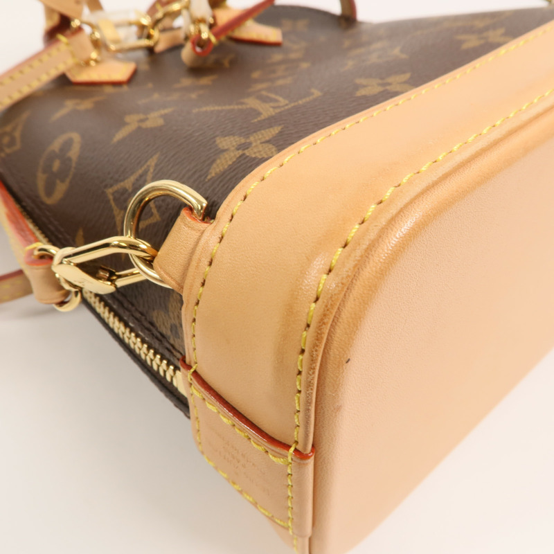 LOUIS VUITTON Monogram Alma Backpack背包-12