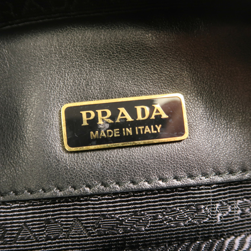 PRADA 牛皮皮革Belt Bag腰包-5