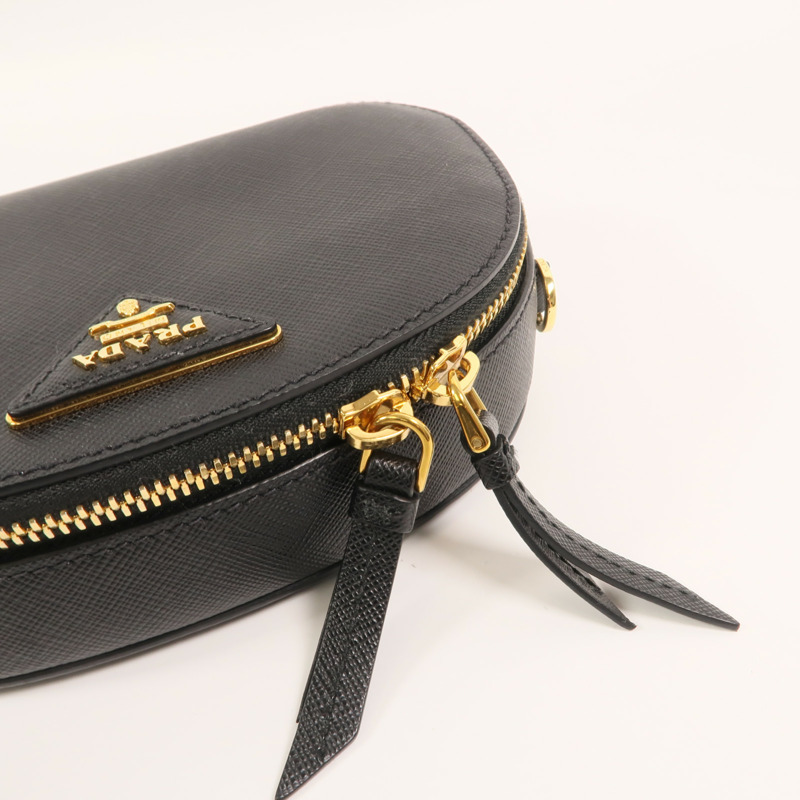 PRADA 牛皮皮革Belt Bag腰包-15