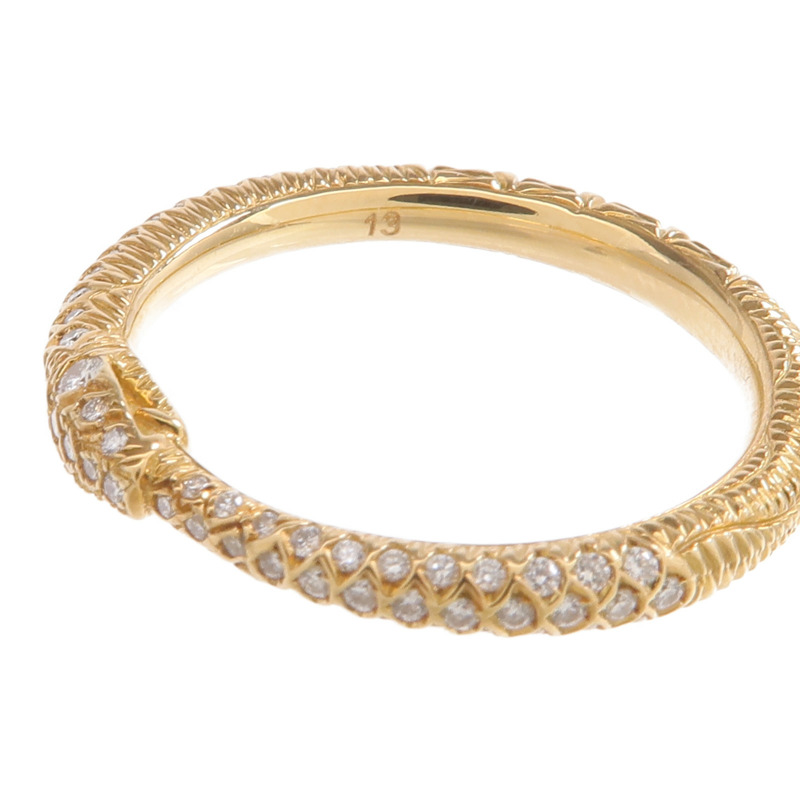 GUCCI 18K黃金Ring鑽石戒指-6