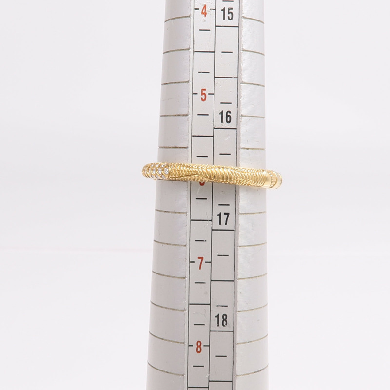 GUCCI 18K黃金Ring鑽石戒指-7