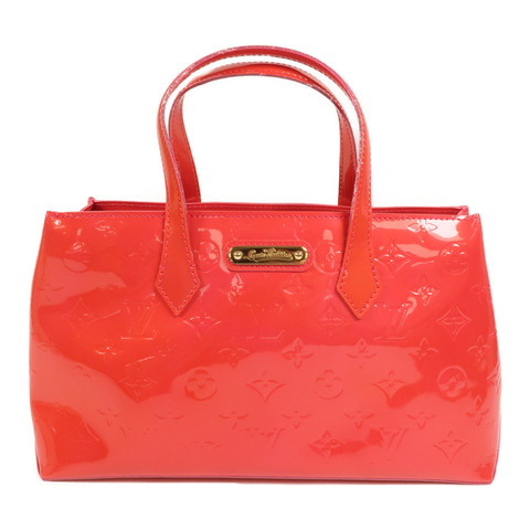 LOUIS VUITTON Monogram Vernis Wilshire PM手挽袋