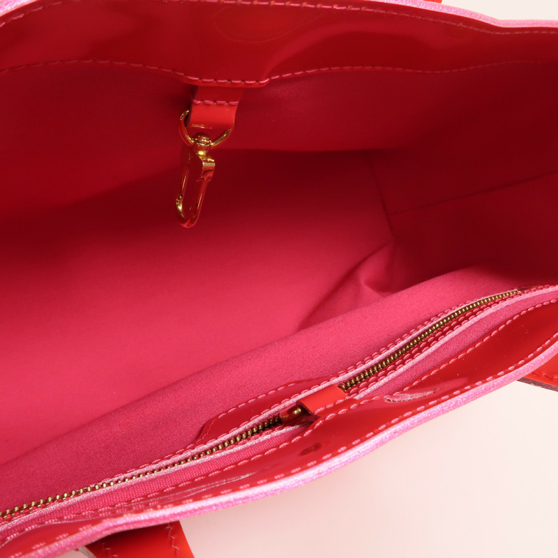 LOUIS VUITTON Monogram Vernis Wilshire PM手挽袋-4