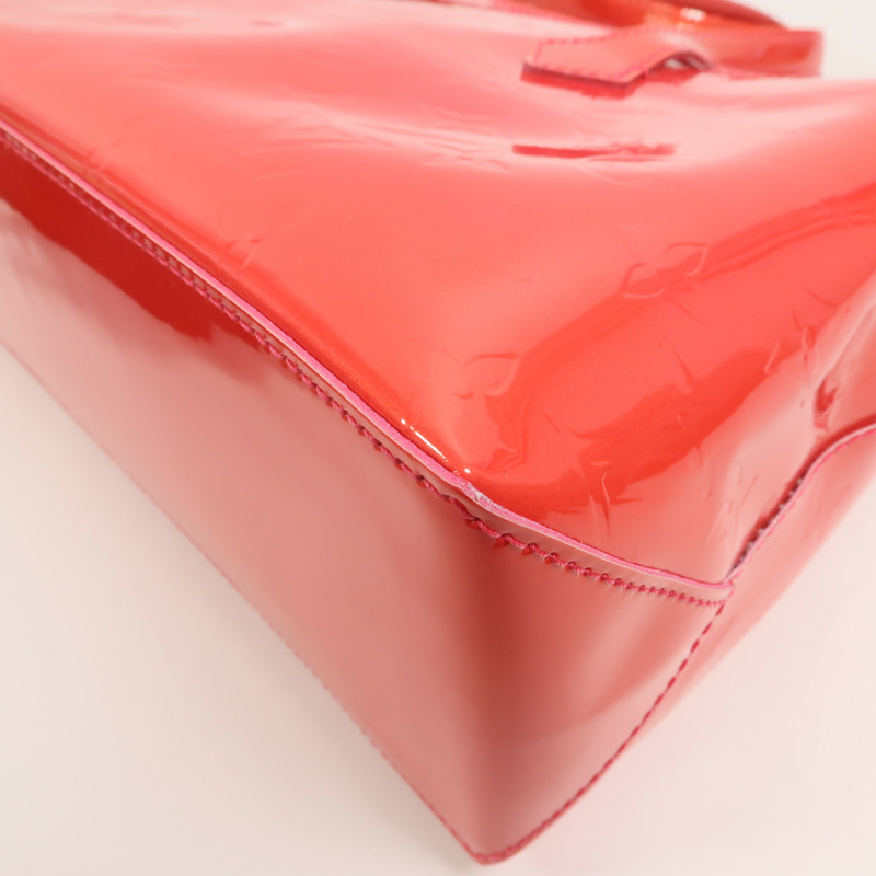 LOUIS VUITTON Monogram Vernis Wilshire PM手挽袋-12