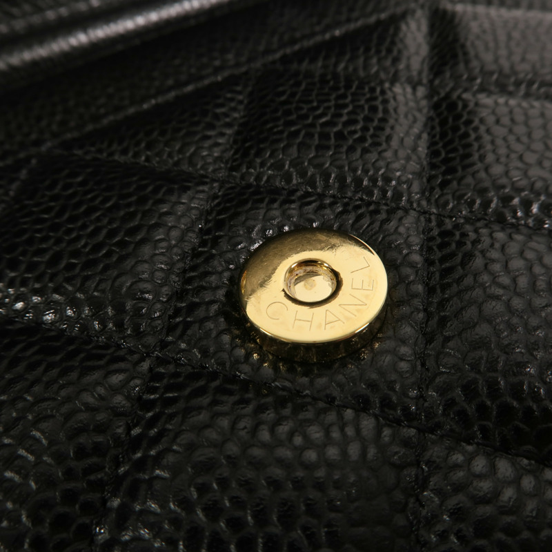 CHANEL 牛皮皮革WOC Wallet On Chain鏈帶肩背袋-16