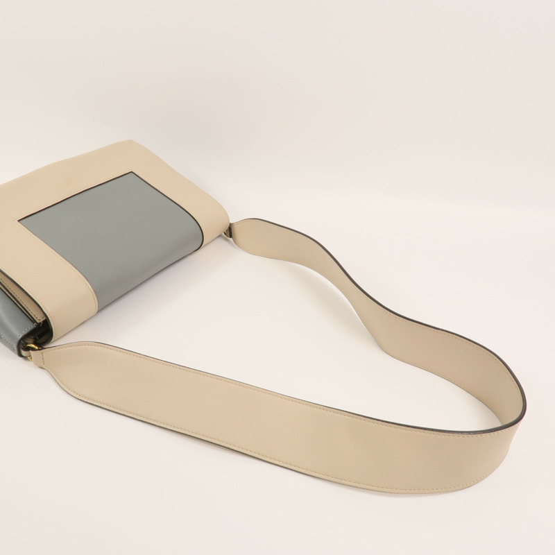 CELINE 牛皮皮革Frame Bag肩背袋-8