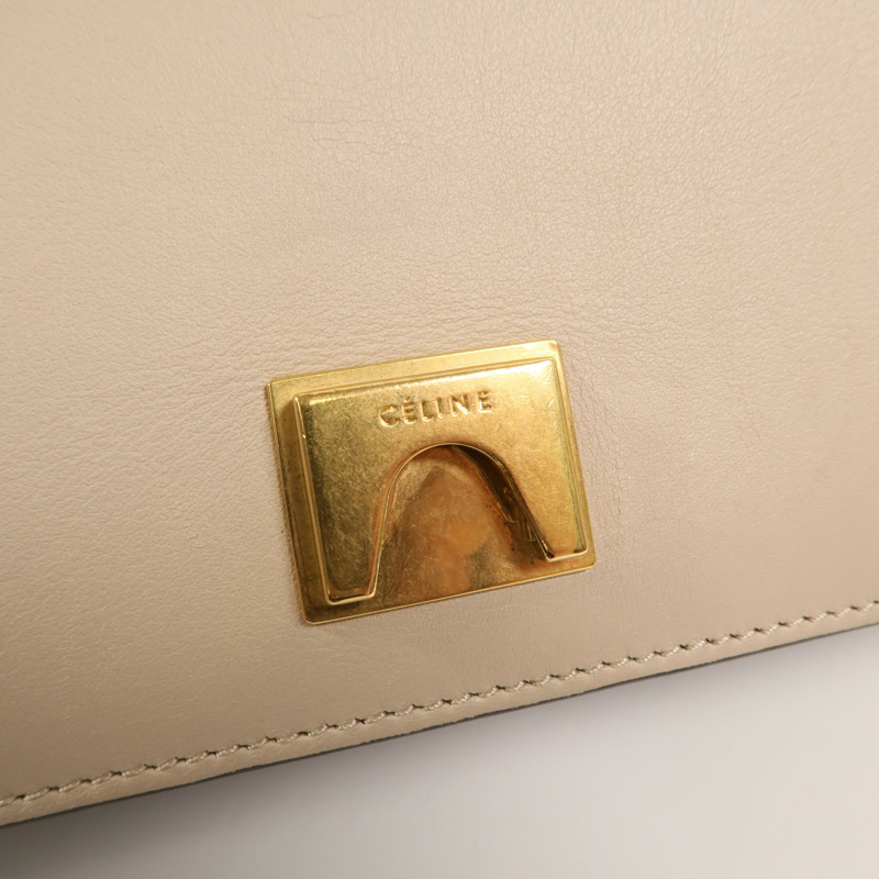CELINE 牛皮皮革Frame Bag肩背袋-9