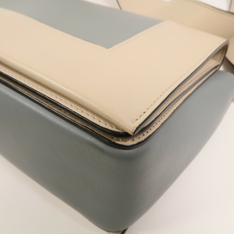 CELINE 牛皮皮革Frame Bag肩背袋-11