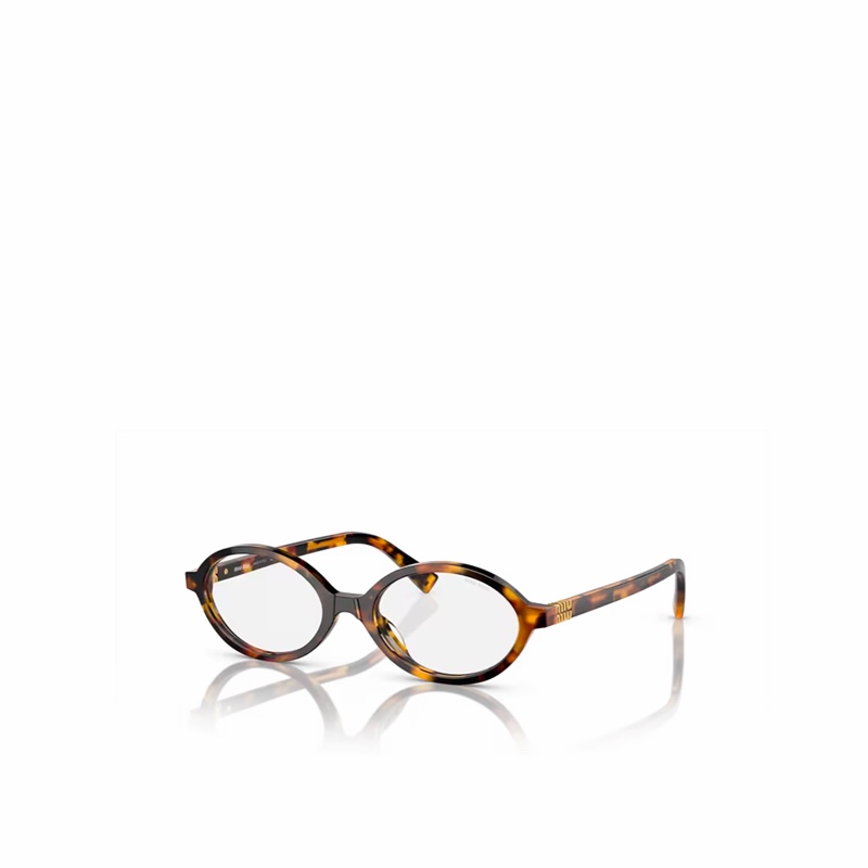 Miu Miu 女士 徽標平光鏡50碼橋寬: 1.8cm; 鏡腿長: 14cm; 鏡片直徑: 5cm-0