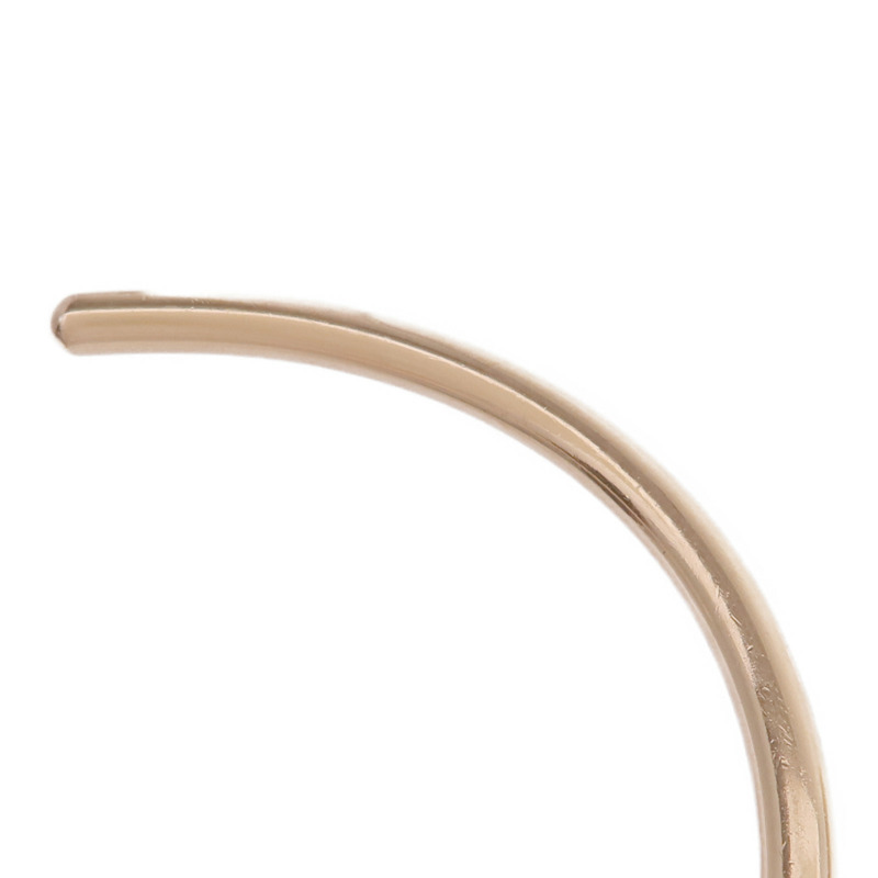 HERMES 18K玫瑰金Double Kelly Clochette Jonc手鐲-6